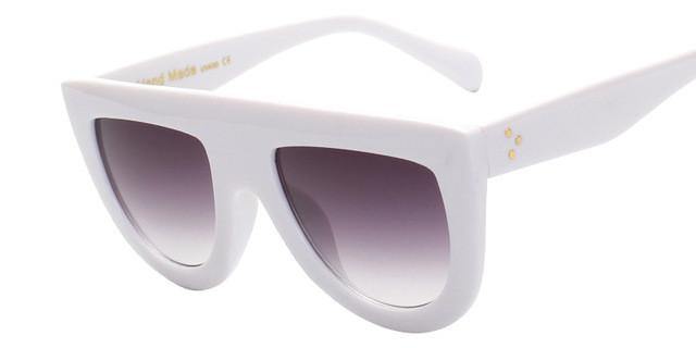 Latest Fashion Sunglasses Women Flat Top Style Vintage Sunshades - GG Classy Boutique 