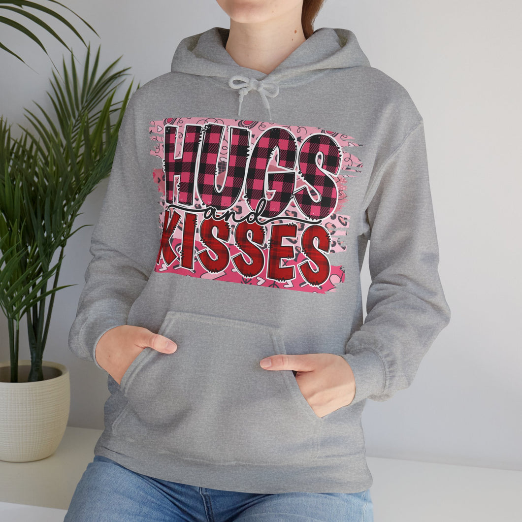 Hugs and Kisses Hooded Sweatshirt - GG Classy Boutique 