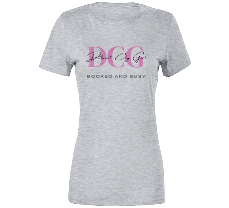Classy Detroit City Girl Grey Ladies T Shirt - GG Classy Boutique 