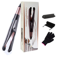 New 2-in-1 Twist Straightening Curling Iron Hair Straightener - GG Classy Boutique 