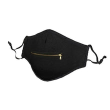 Fashion Zipper Face Mask - GG Classy Boutique 