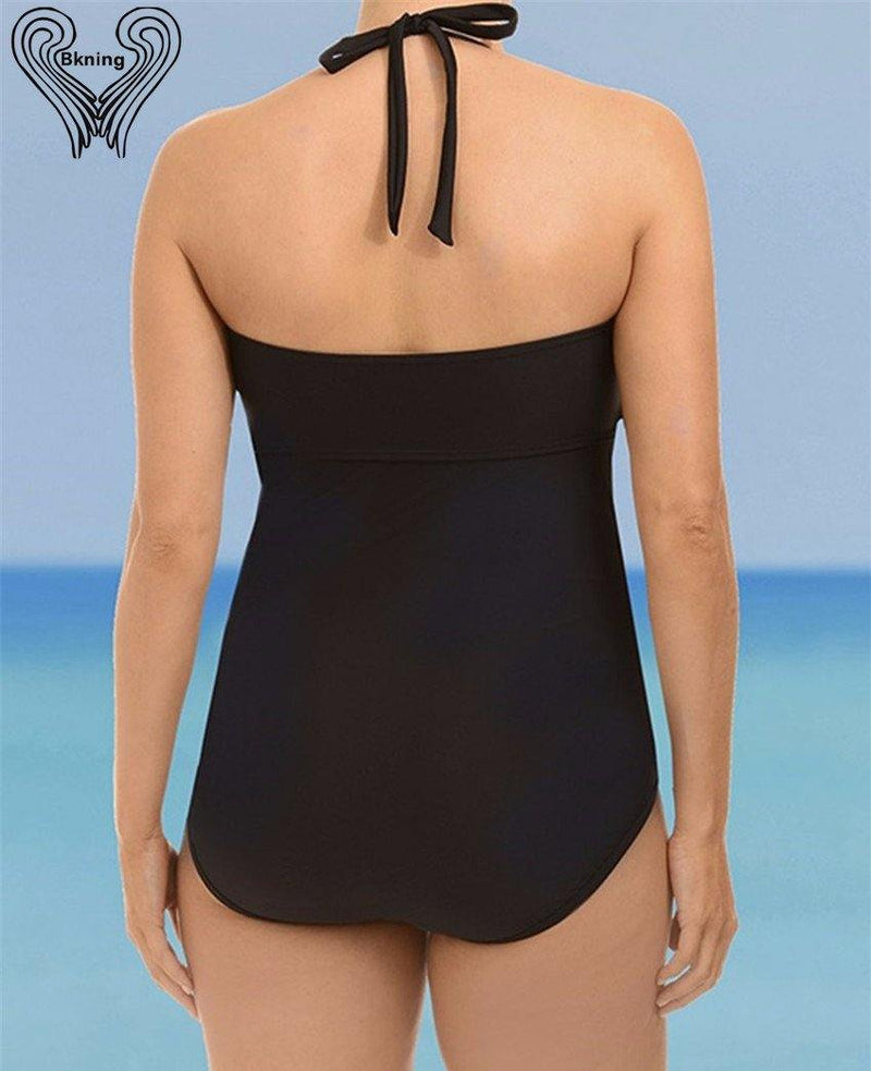 Swimwear Women One Piece Push Up Bandage Swimming Suit - GG Classy Boutique 
