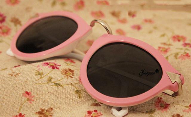 New Vintage Designer Retro Round Sun Glasses - GG Classy Boutique 