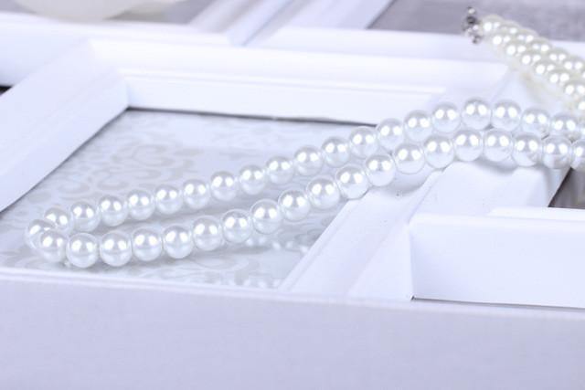 Delicate Clavicle Chain Pearl Necklace - GG Classy Boutique 