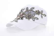 Variety Rhinestone &Crystal Cotton Denim Hat - GG Classy Boutique 