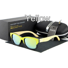 Women Mirror Bamboo Sunglasses - GG Classy Boutique 