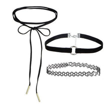 Hot New Black Choker Set - GG Classy Boutique 