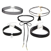Hot New Black Choker Set - GG Classy Boutique 