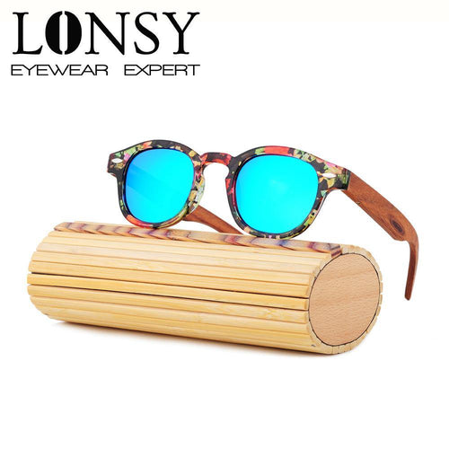 Bamboo Unisex Sun Glasses - GG Classy Boutique 