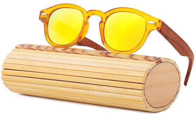 Bamboo Unisex Sun Glasses - GG Classy Boutique 