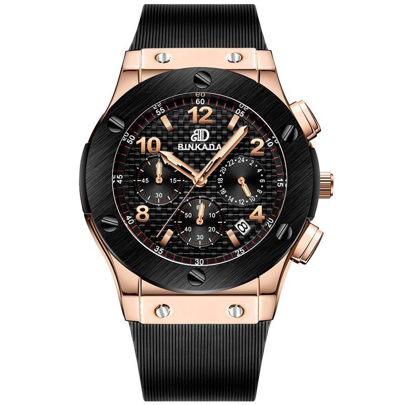 Rose Tone Sport Quartz Watch - GG Classy Boutique 