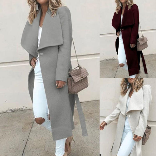 Waterfall Cardigan Loose Coat - GG Classy Boutique 